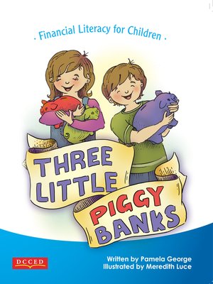 cover image of Three Little Piggy Banks